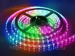 DQ-RT5050-RGB60WP  14.4W  12V IP65