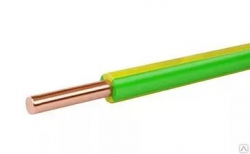 ПВ-1 6,0 Провод установочный (желто-зеленый)